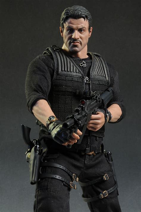 The Expendables Barney Ross Sylvester Stallone Figure Hot Toys