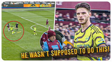 Declan Rice Scores Screamer West Ham Fans In Shambles He Made Them