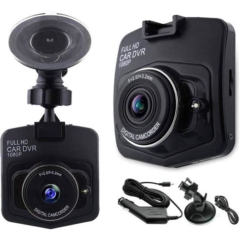 Dash Cam P Full Hd Dashcam Pour Voitures Avec Cran Lcd Tft