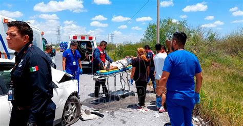 Hoy Tamaulipas Accidentes En Tamaulipas Tres Lesionados Dejo Encontronazo En El Poblado Palo