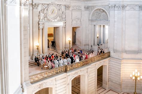 San Francisco City Hall Civil Ceremony Mayor S Balcony M J