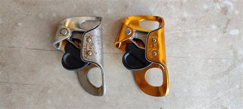 Petzl Croll after years of caving vs new. : r/Wellworn