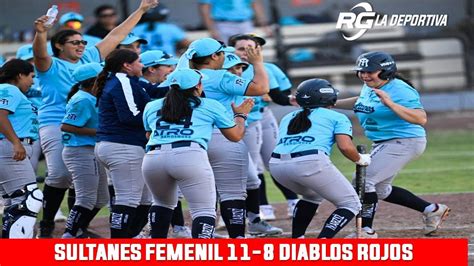 Bateo Libre Sultanes Femenil Obtiene Primer Triunfo De Visitante