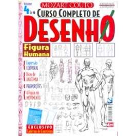 Curso Completo de Desenho Mozart Couto nº 4 Figura Humana