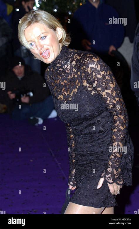 Tv presenter alice beer arriving for the british comedy 2001 hi-res ...