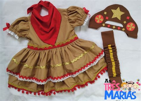 Fantasia Maria Bonita Infantil Elo Produtos Especiais Fantasia