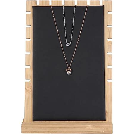 PandaHall Présentoir à Collier en Bois Porte Collier Bijoux Présentoir