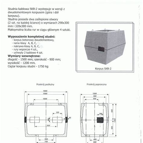 Studnia Kablowa Skr