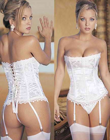 White Stunning Corset Team Toyboxes