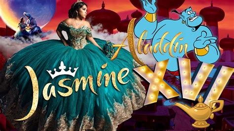 JASMINE DISNEY ALADDIN MIS 16 QUINCEAÑERA VALS BAILE SORPRESA CON