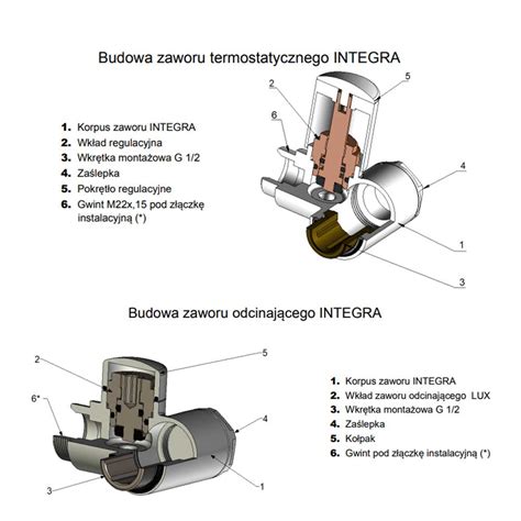 Zestaw Regulacyjny Integra Chrom Vario Term W Ideal24