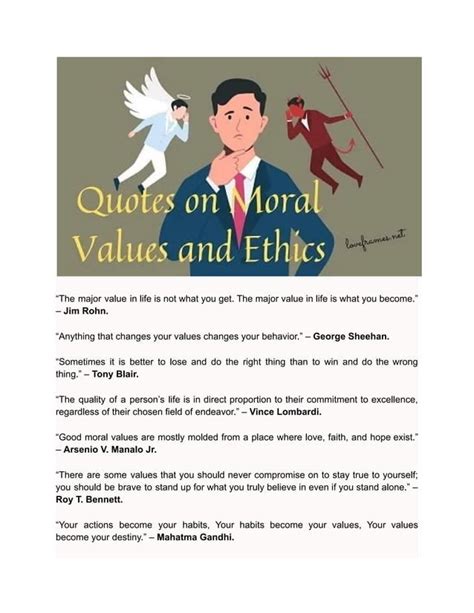 Treasure Of Quotes On Moral Values And Ethics Pdf