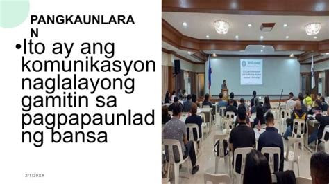 Ppt Mga Atans Ng Komynukasyon At Mga Uri Nito Ppt