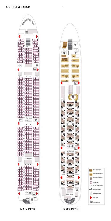 Airbus A380 Seat Map Image To U