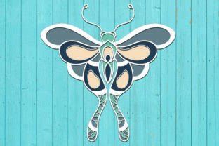 Butterfly Laser Cut SVG Wall Decor Art Graphic By Art Hub Creative