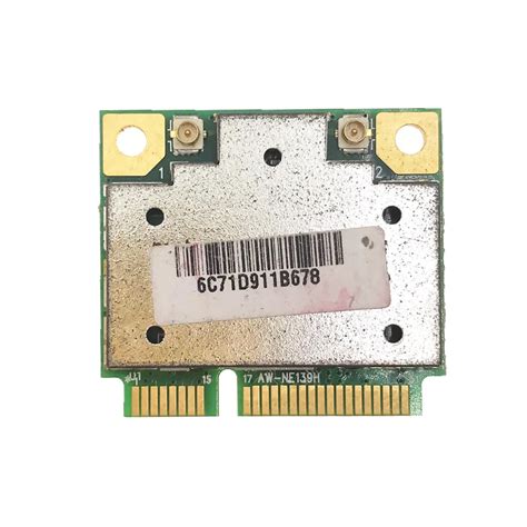 Realtek Rtl Ce Aw Ne Half Mini Pci E B G N Mbps Card