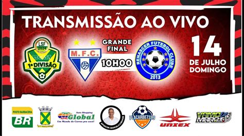 GRANDE FINAL 1 DIVISÃO DE SANTO ANDRÉ MADUREIRA F C x RENASCER F C