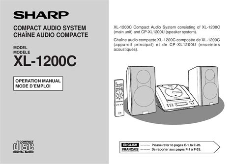 Notice SHARP XL 1200C chaîne hifi Trouver une solution à un problème