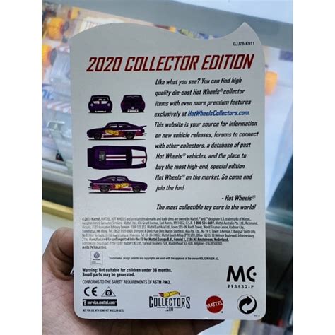 Hobby Store xe mô hình Hot Wheels Mail In Exclusive 65 Volkswagen FastBack tặng kèm Protect