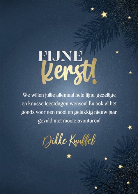 Moderne Kerstkaart Kerstbal Takken Kaartje2go