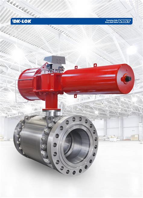 PDF Trunnion Side Entry Ball Valve DK LOK USA Trunnion Side