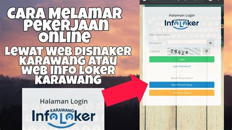 Cara Melamar Pekerjaan Lewat Online Web Info Loker Karawang Web