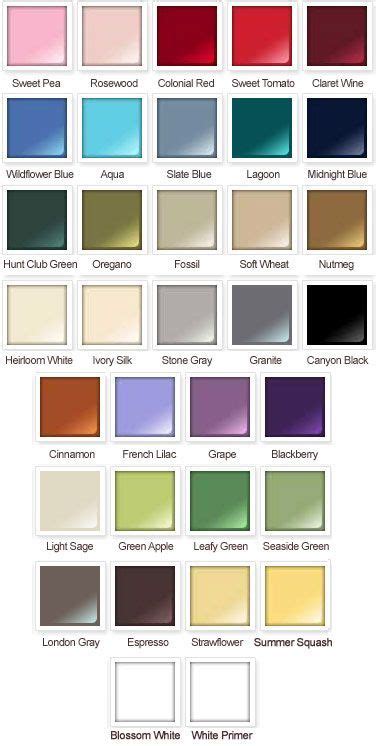 Colors Paint Deck Rust Oleum Chart X