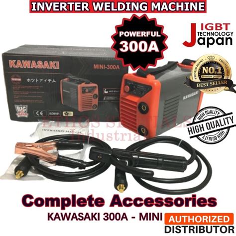 Kawasaki 300Amp IGBT Mini Welding Machine Portable Inverter Edition