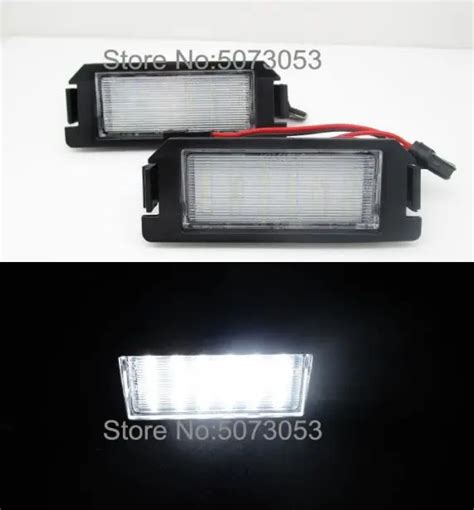 Luz LED para placa de matrícula para Kia Rio III UB 11 15 Picanto TA