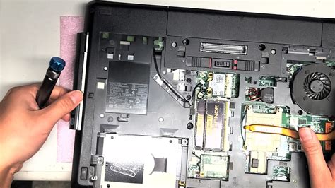 Hp Probook 6560b Disassembly Ram Ssd Hard Drive Upgrade Repair Battery Replacement Youtube