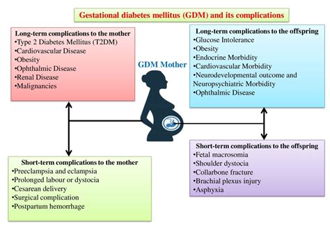 Gestational Diabetes Pathophysiology Diagram