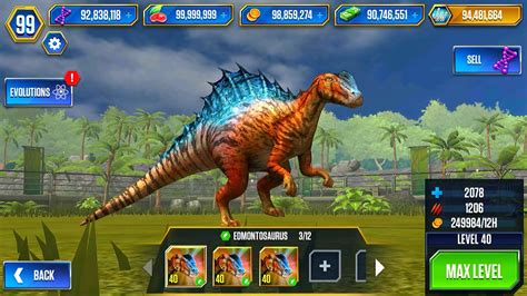 Edmontosaurus Pack Unlocked Edmontosaurus Jurassic World The Game Youtube