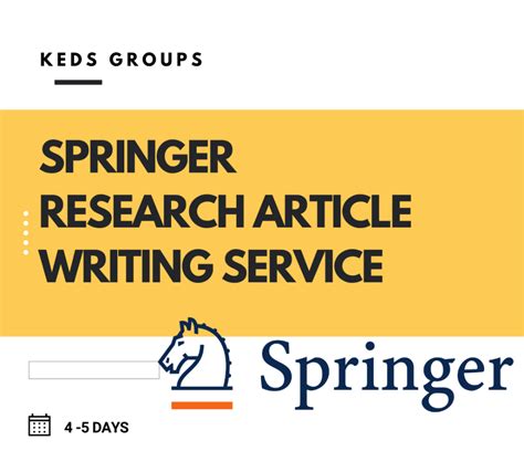 Springer Research Article Service In India at Rs 2500 in Coimbatore