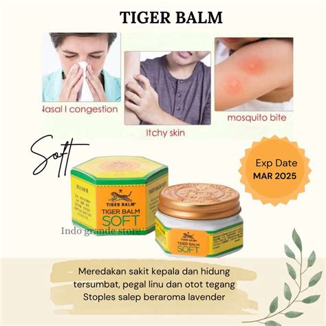 Jual Tiger Balm Ointment Soft Singapore 50 Gram Shopee Indonesia