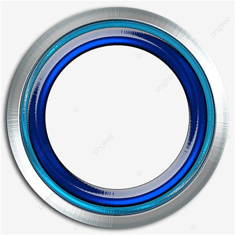 Blue Ring Hd Transparent Blue Ring Glass Ring Glass Circle Png