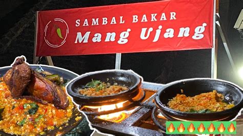 Sambel Bakar Viral Mang Ujang Bandung Youtube