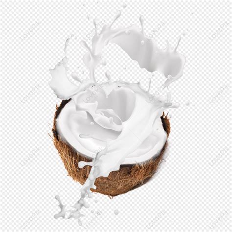 Coconut Milk Clipart PNG Images With Transparent Background | Free ...