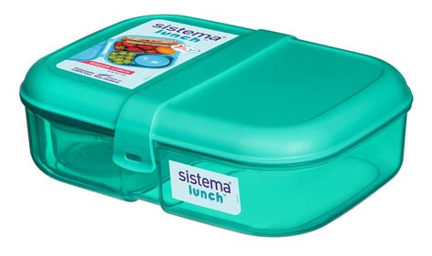 Sistema Lunch Box Śniadaniówka 1 1L bezpieczny plastik bez BPA