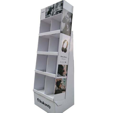 Merchandise display stands - Custom cardboard display and paper box