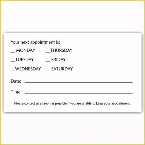 Appointment Reminder Template Free Web Whether You Require A Dental