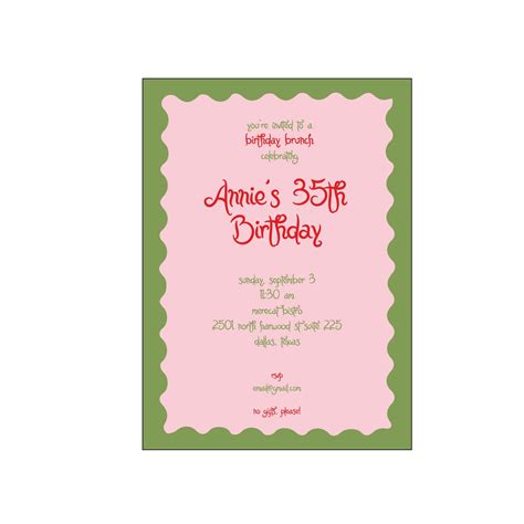 the essential market personalized party invitation – The Essential Market