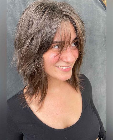 20 Face Framing Layered Choppy Haircuts For Shoulder Length Hair