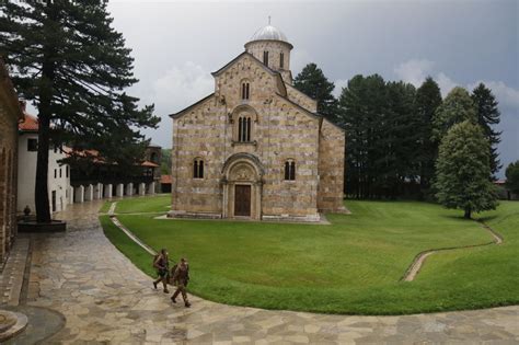 Dečani Monastery on Twitter: "Italian army protected Dečani Monastery ...