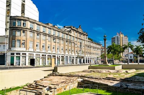 Cais do valongo sítio arqueológico do rio de janeiro Foto Premium