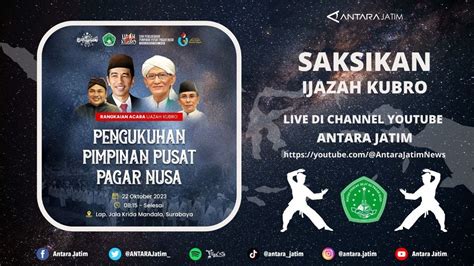 LIVE IJAZAH KUBRO PAGAR NUSA YouTube