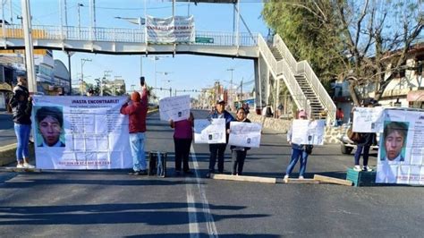 Bloqueo en la México Pachuca exigen localizar a menor de edad