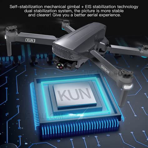 Zll Sg Kun K Hd Aerial Photography Drone Three Axis Mechanical