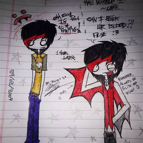 Just a Sexy Emo Vampire :D by DrJhonny on DeviantArt