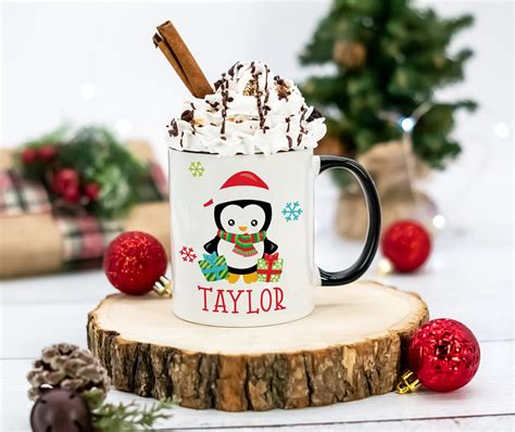 Personalized Hot Chocolate Mugs Funny Christmas Mug Secret Etsy