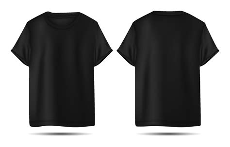 3D Black Tshirt Mockup 21503324 Vector Art at Vecteezy